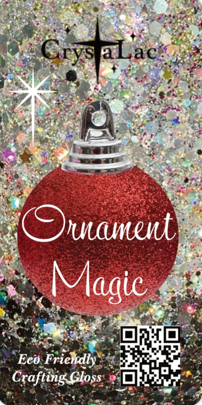 CrystaLac Ornament Magic Eco Friendly Crafting Gloss 12 oz